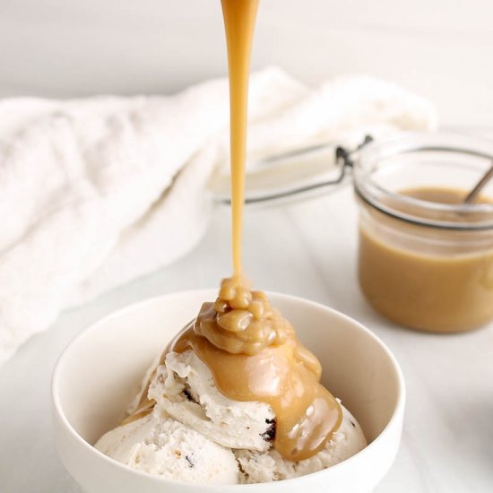 Salted Tahini Caramel Sauce