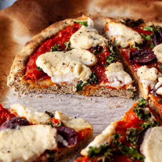 Oat Flour Pizza Crust