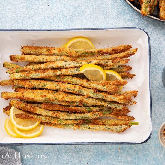 Air Fried Asparagus Fries