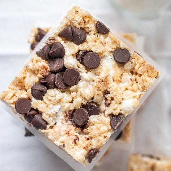 Chocolate Chip Rice Krispie Treats