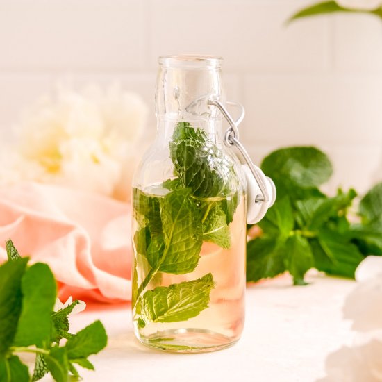 How to Make Mint Simple Syrup