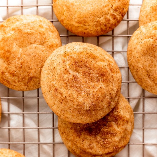 Easy Snickerdoodles