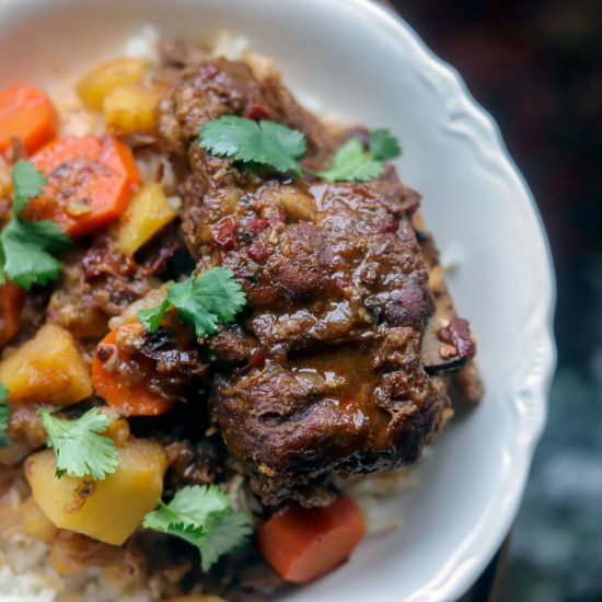 Pork Neck Bones Adobo