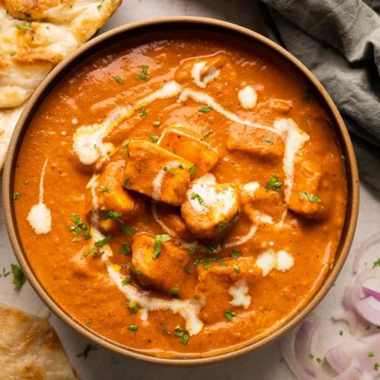 Paneer Butter Masala Recipe