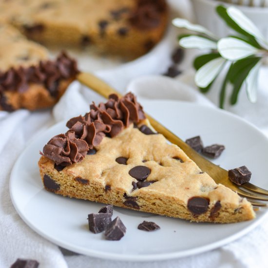 Vegan Cookie Cake