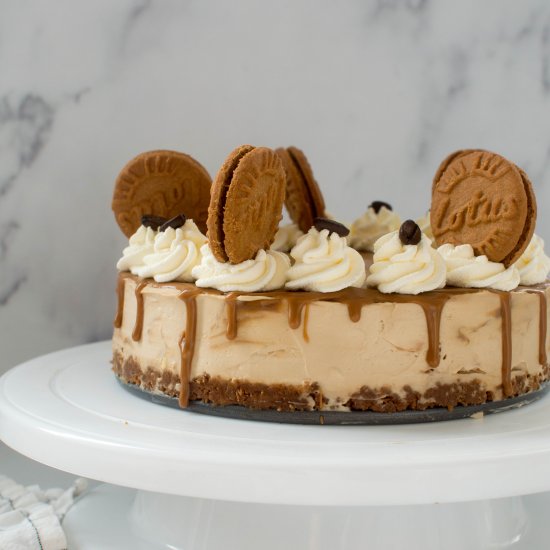 Lotus Biscoff & Coffee Cheesecake