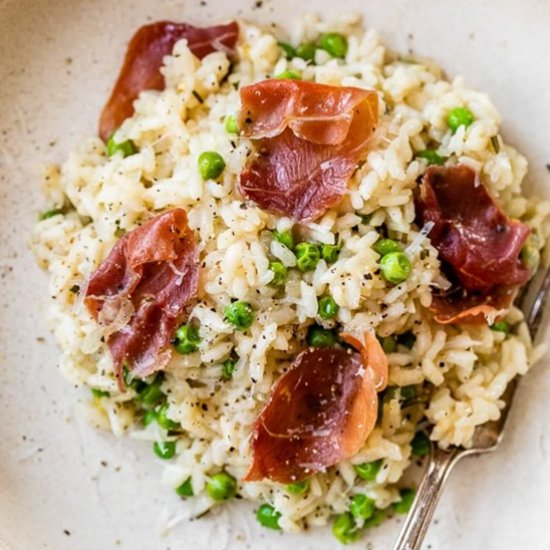 Instant Pot Risotto with Prosciutto