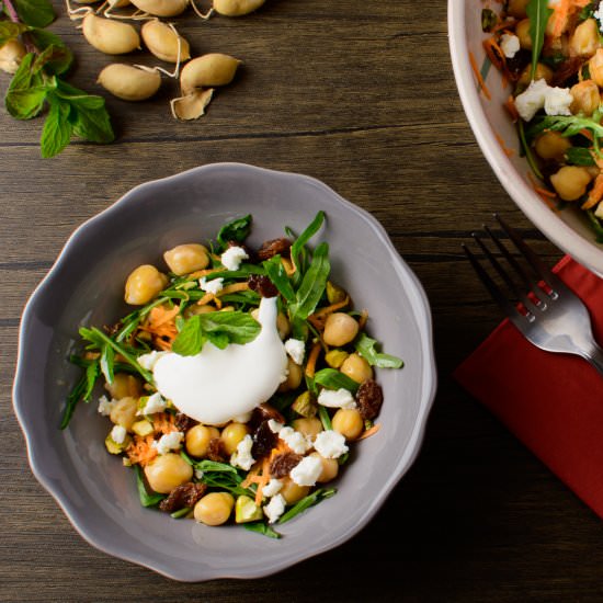 MOROCCAN INSPIRED CHICKPEA SALAD