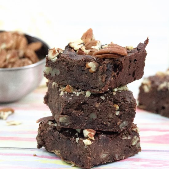 Flourless Protein Brownies