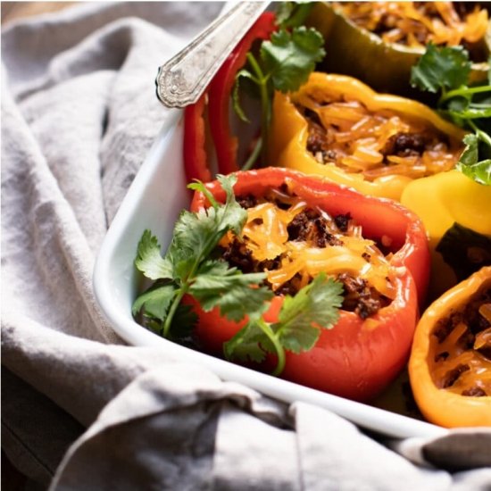 Vegan Stuffed Bell Peppers