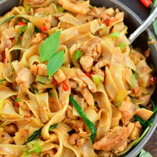 Drunken Noodles (Pad Kee Mao)