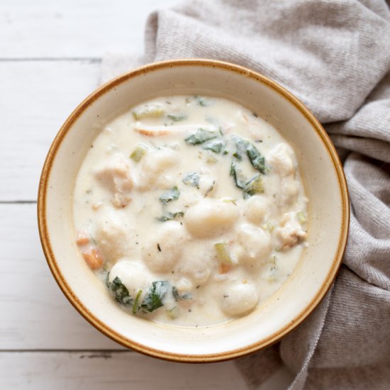 Olive Garden Vegan Gnocchi Soup