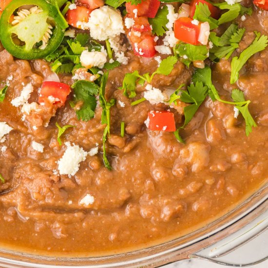 Instant Pot Refried Beans