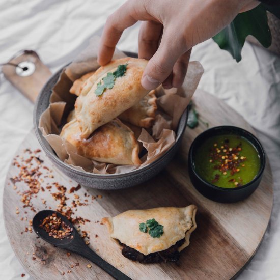 Vegetarian Mushroom Empanadas