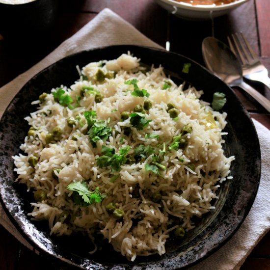 Peas pulao