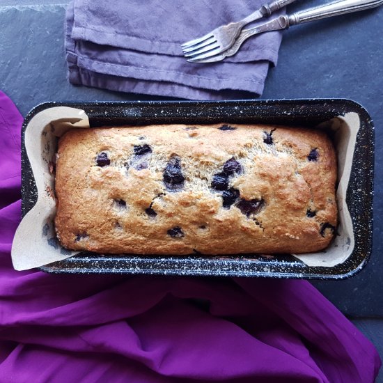 Blueberry Lemon Banana Bread