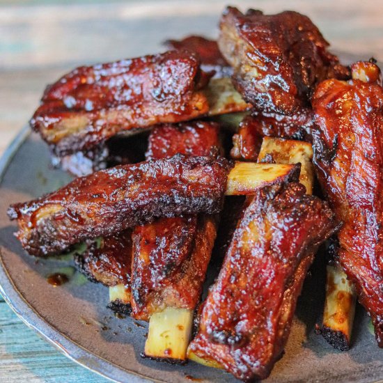 Dominican Baked BBQ Ribs