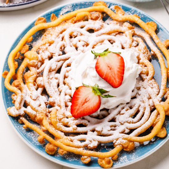 Pancake Mix Funnel Cakes