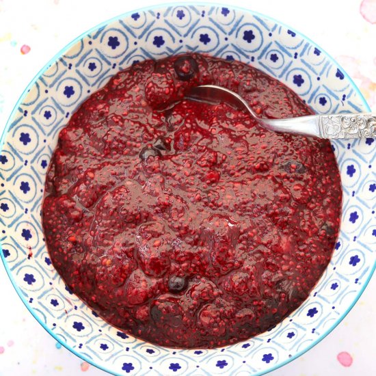 Mixed Berry Chia Jam