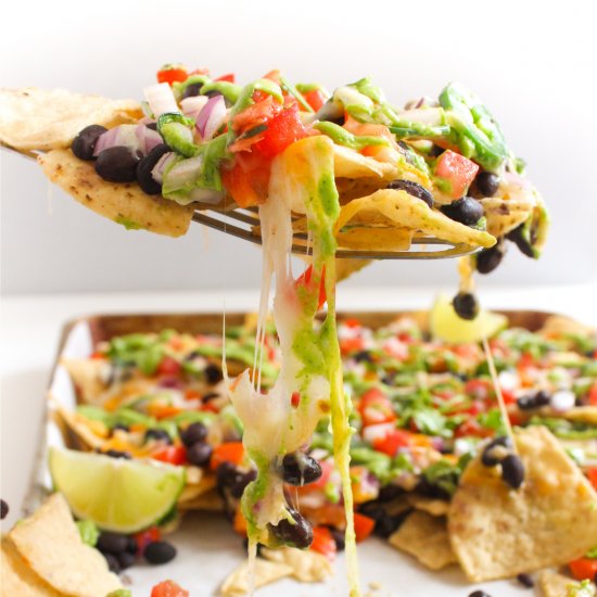 Loaded Veggie Nachos