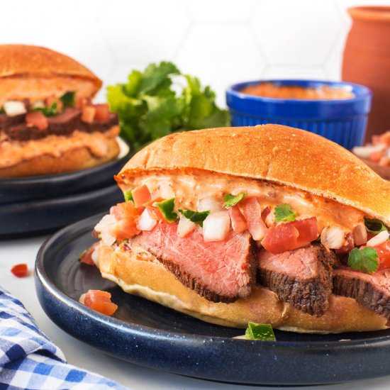 Grilled Tri-Tip Sandwich