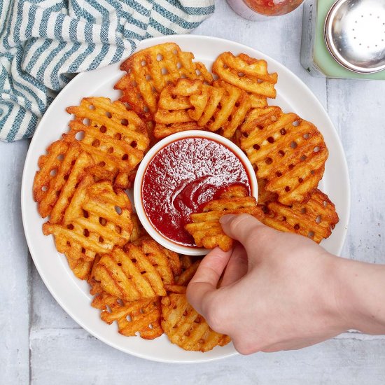 Waffle Fries In Your Air Fryer