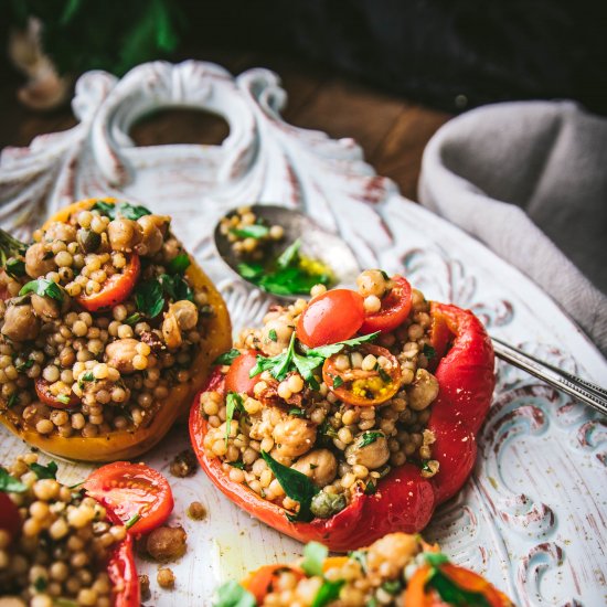 Couscous Stuffed Peppers