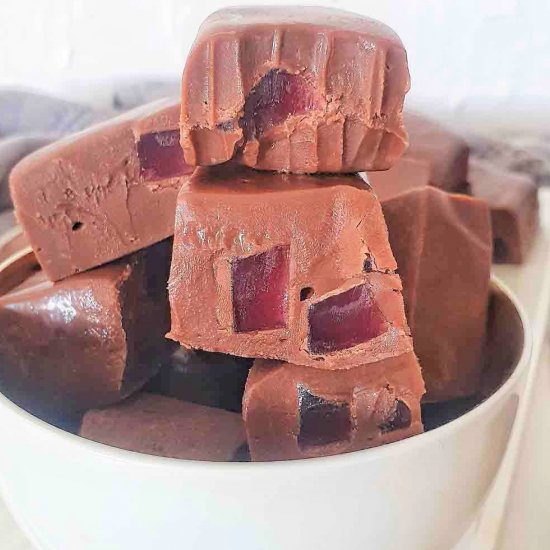 Turkish Delight Fudge