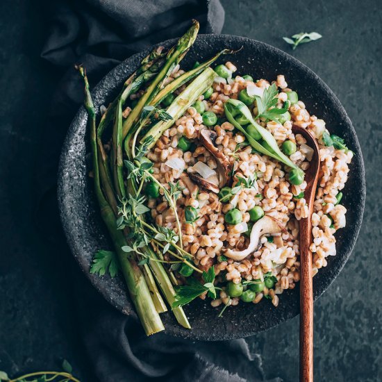 farro risotto