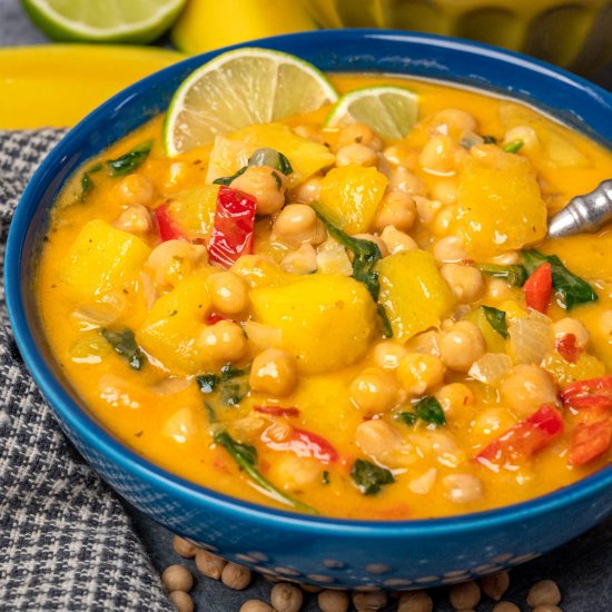 Thai Mango Curry with Chickpeas