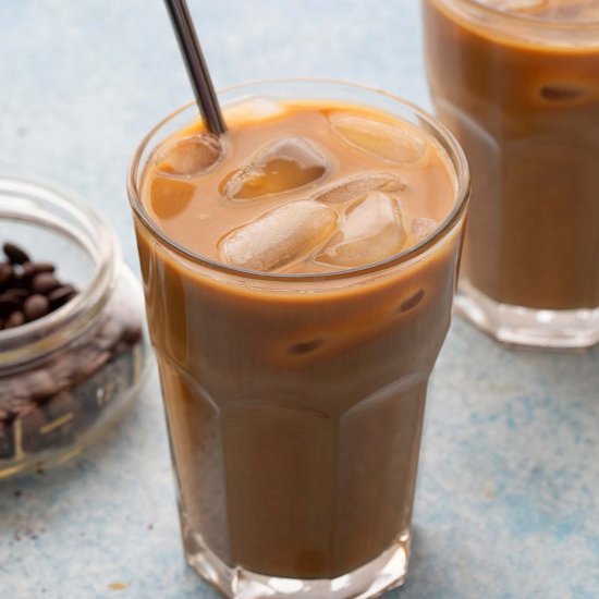 Iced Coffee with Instant Coffee