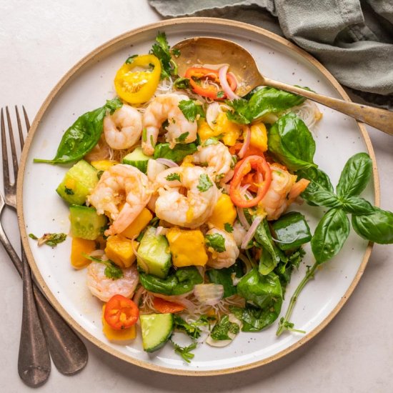 Thai Prawn Mango Salad