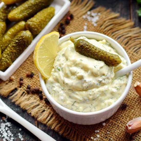 Tartar Sauce Recipe with Pickles