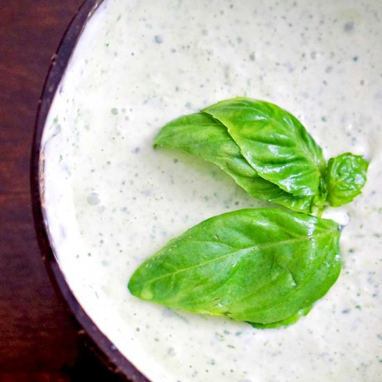 Lemon Basil Aioli Sauce