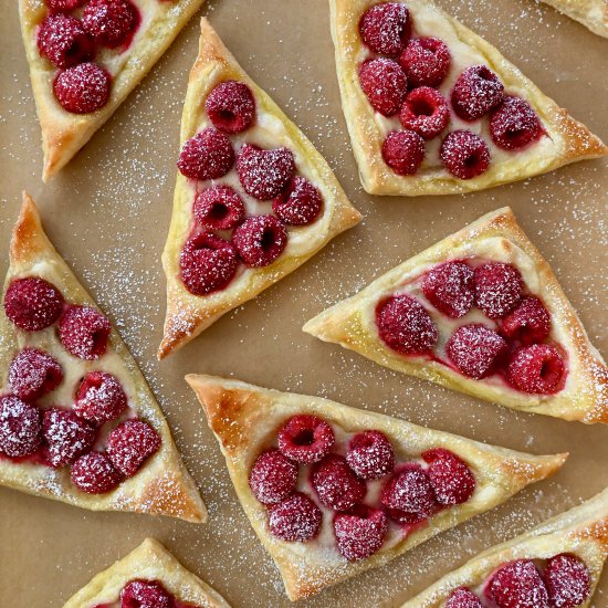 Raspberry Cream Cheese Danish