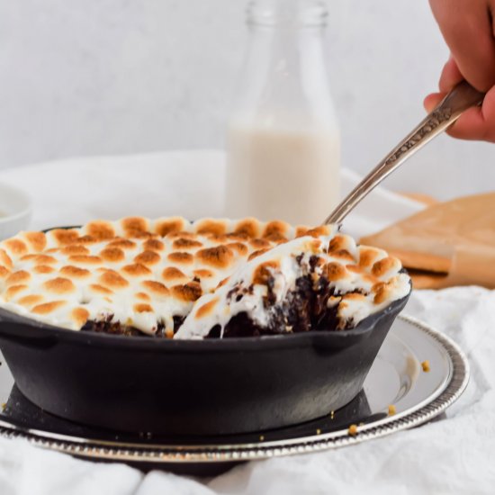 S’mores Brownie Skillet