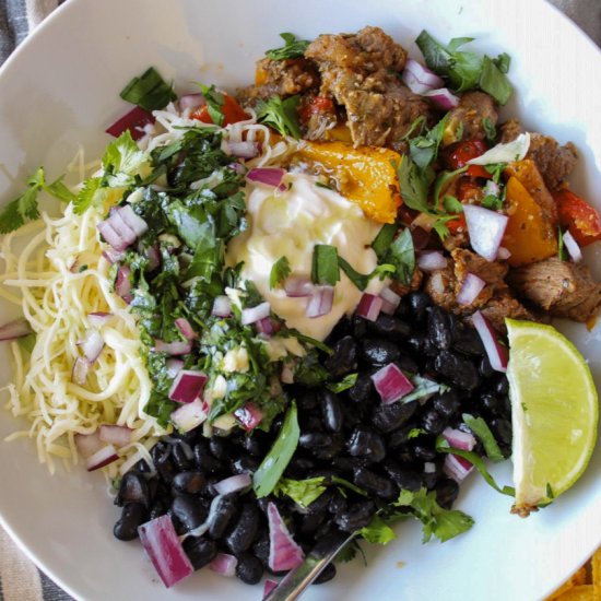 Chimichurri Steak Bowls