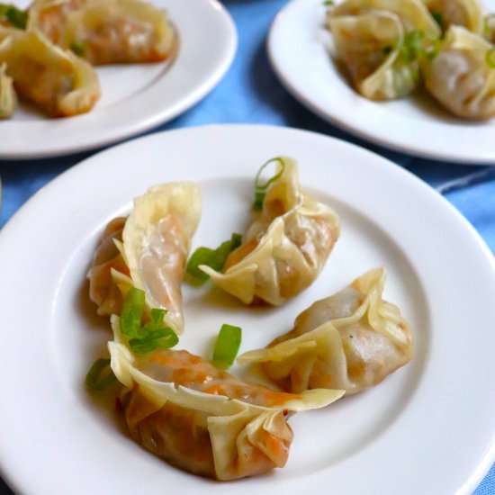 Simple Seitan Dumplings