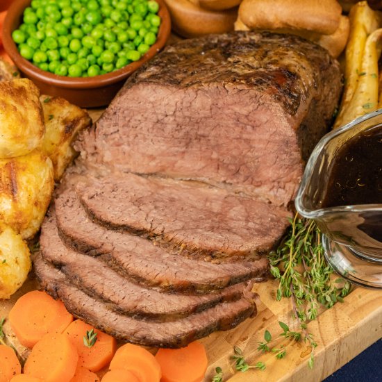 Slow Roast Silverside Beef Joint