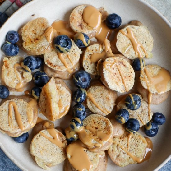 Vegan Banana Pancake Bites