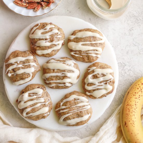 Vegan Banana Bread Cookies