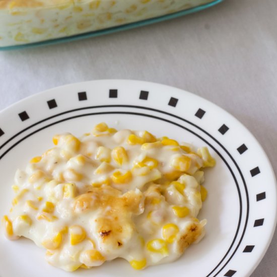 old fashioned creamed corn