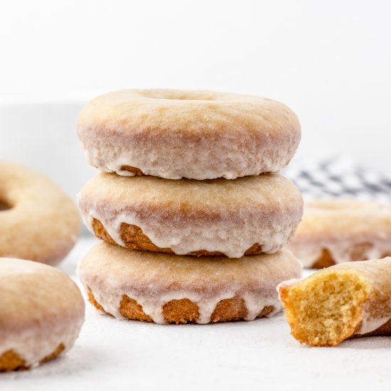 Sour Cream Glazed Donuts