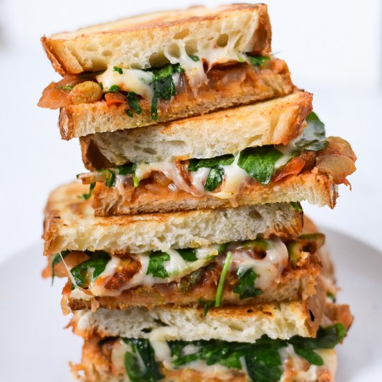 Caponata Veggie Grilled Cheese