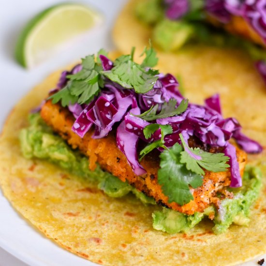 Blackened Tofu Tacos