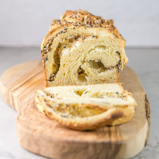 Everything Bagel Babka