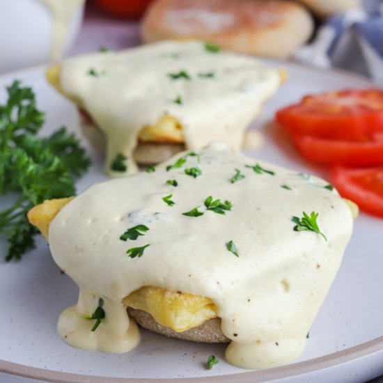 Vegan Eggs Benedict