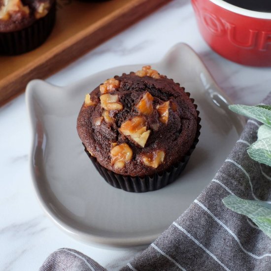 Coffee Banana Muffins