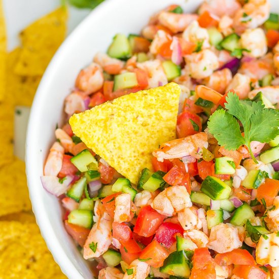 Easy Shrimp Ceviche