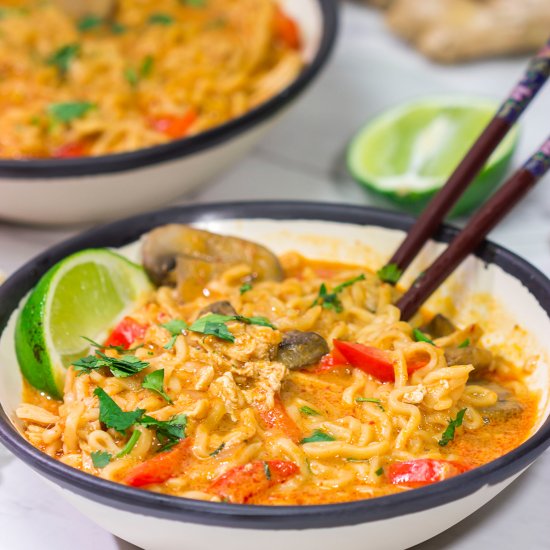 Thai Peanut Butter Ramen